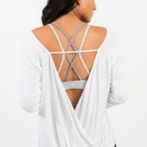 Zyia Namaste Long Sleeve, white XL